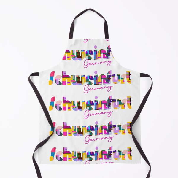 Item preview, Schweinfurt, Germany, Vibrant Abstract City Typography Art designed and sold by Wanderful-roads.