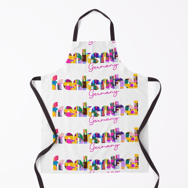 Item preview, Frankenthal, Germany, Vibrant Abstract City Typography Art designed and sold by Wanderful-roads.