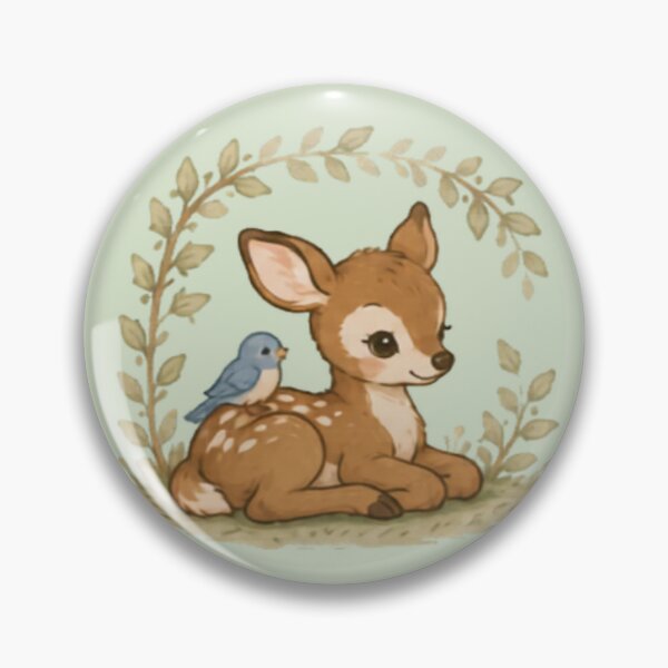 Item preview, Cute Fawn with Friend designed and sold by MellowMunchkins.