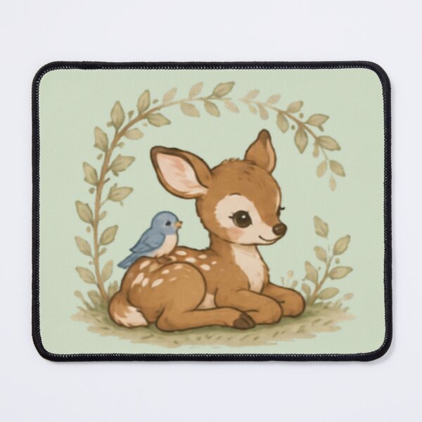 Item preview, Cute Fawn with Friend designed and sold by MellowMunchkins.