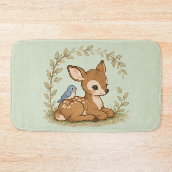 Item preview, Cute Fawn with Friend designed and sold by MellowMunchkins.