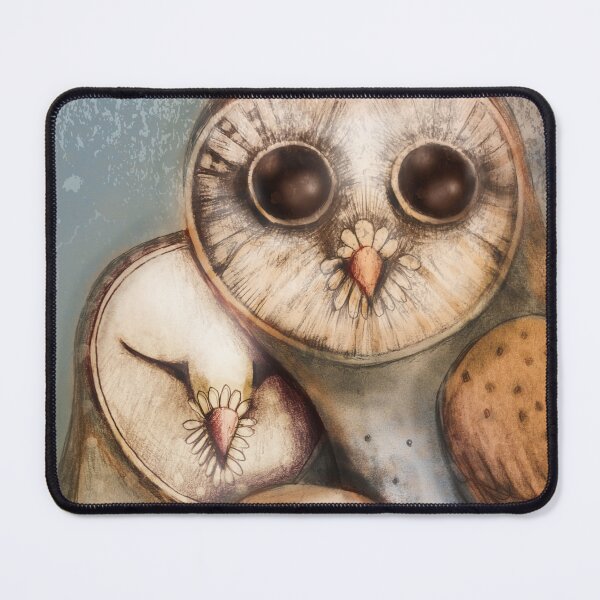 Item preview, Three Whimsical Wise Barn Owls  designed and sold by Karin Taylor.