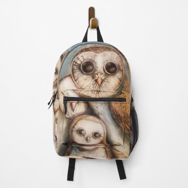 Item preview, Three Whimsical Wise Barn Owls  designed and sold by Karin Taylor.