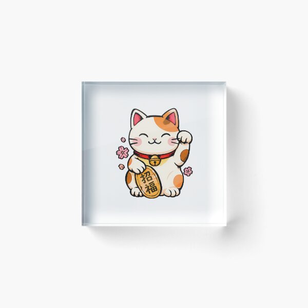 Item preview, cat illustration Kawaii Japan culture Sticker vector designed and sold by sabartgunpla.