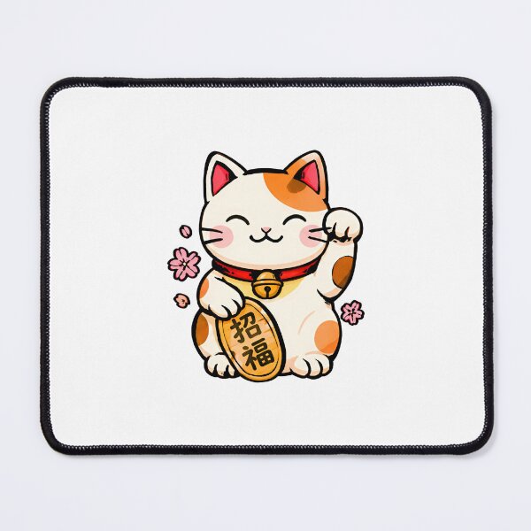 Item preview, cat illustration Kawaii Japan culture Sticker vector designed and sold by sabartgunpla.
