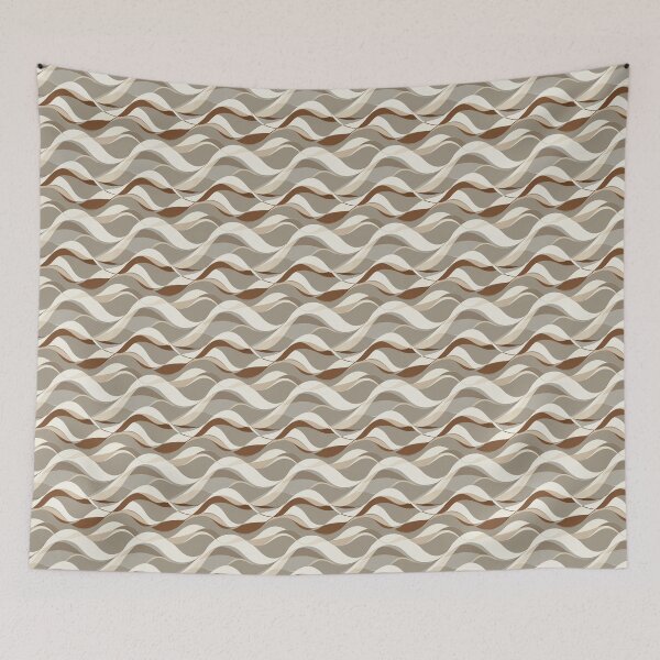 Item preview, Neutral Retro Wave Abstract designed and sold by Clockwork and Bloom.