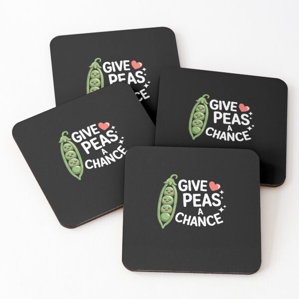 Item preview, Vegan Vegetable Give Peas A Chance Earth Day designed and sold by SapfireStuArt.