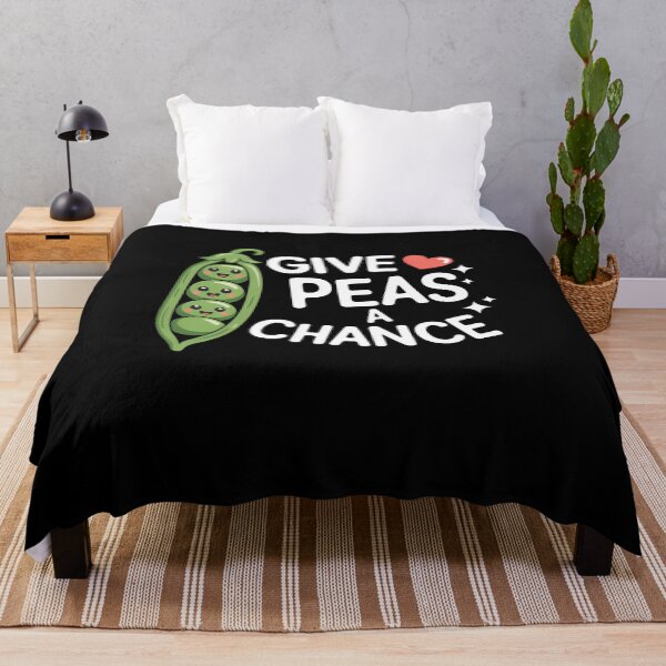Item preview, Vegan Vegetable Give Peas A Chance Earth Day designed and sold by SapfireStuArt.
