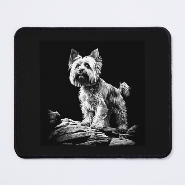 Item preview, West Highland Terrier Portrait in Black and White designed and sold by inkoutninja.
