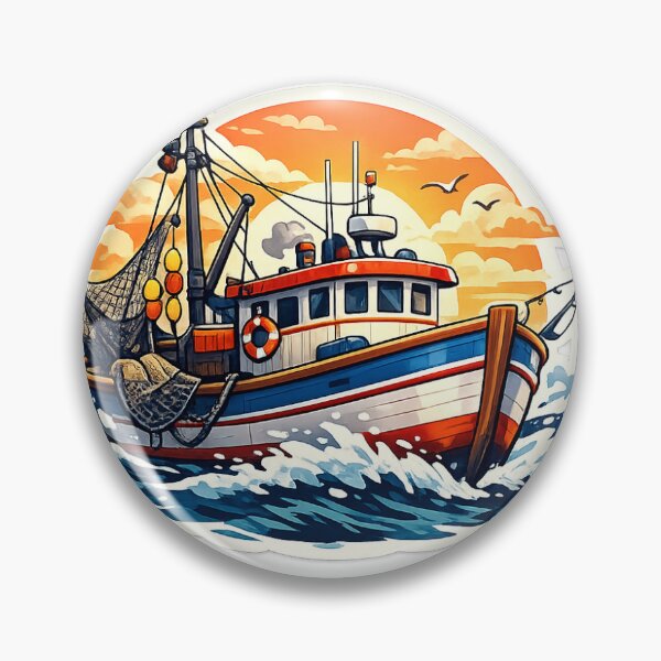 Item preview, Fisherman Boat designed and sold by NR Graphics.