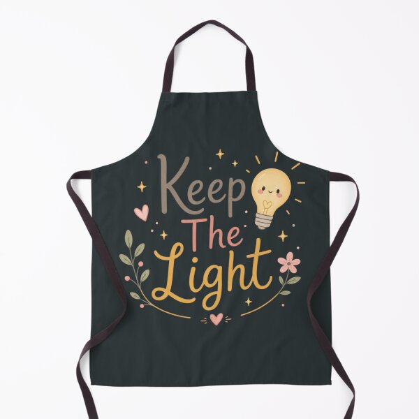 Item preview, Keep The Light Cute Motivational Quote Design | Positive Inspirational Typography Art designed and sold by Sanika arts .