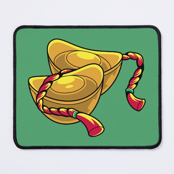 Item preview, Traditional Chinese Golden Sycee Vector Art designed and sold by Lexkon Liu's art.