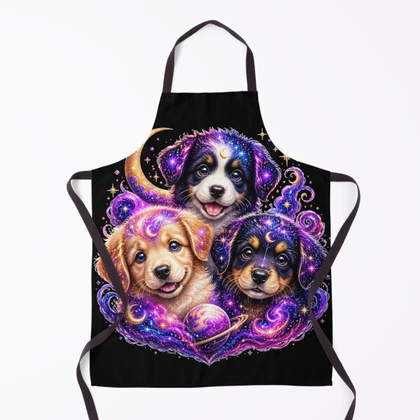 Item preview, Cosmic Puppies Galaxy Dog Art designed and sold by MoonStitch.