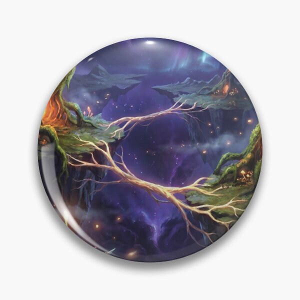 Item preview, Concept Art Ember Sky Jungle Alien Rift Landscape designed and sold by Luminous Wilds.