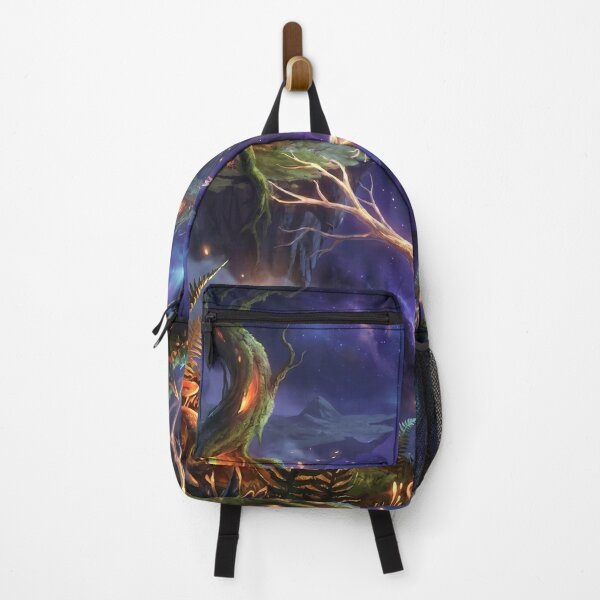 Item preview, Concept Art Ember Sky Jungle Alien Rift Landscape designed and sold by Luminous Wilds.