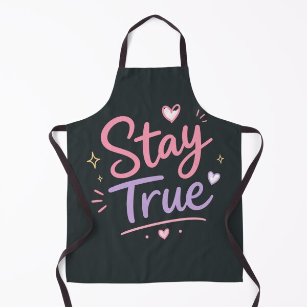 Item preview, Stay True Cute Motivational Typography Design | Positive Self Love Quote Aesthetic designed and sold by Sanika arts .