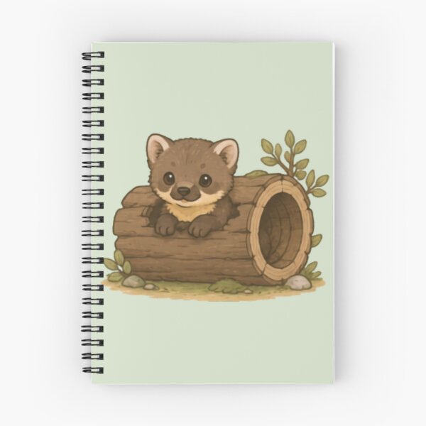 Item preview, Cute Pine Marten Explorer designed and sold by MellowMunchkins.
