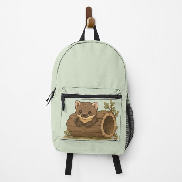 Item preview, Cute Pine Marten Explorer designed and sold by MellowMunchkins.