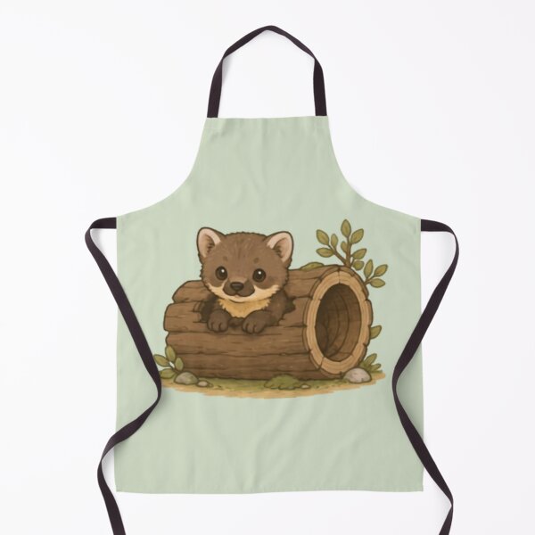 Item preview, Cute Pine Marten Explorer designed and sold by MellowMunchkins.