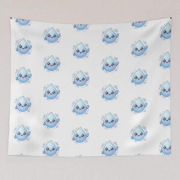 Item preview, Drink Water Reminder Kawaii Water Bottle Sticker Cute Hydration designed and sold by yanejoy.