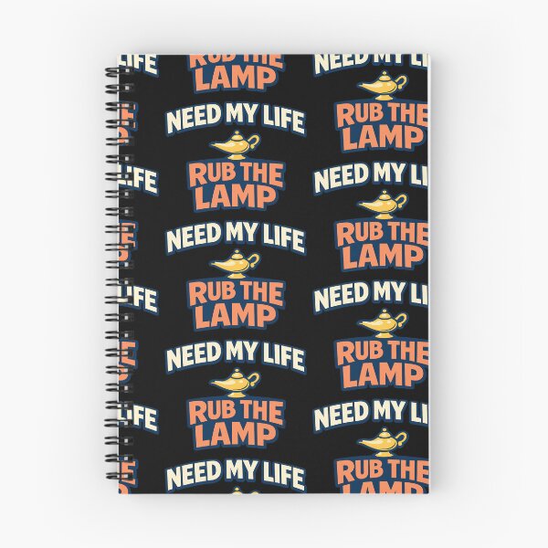 Item preview, Need My Life Rub The Lamp Funny Genie Quote Design designed and sold by TeeTimeTreasure.