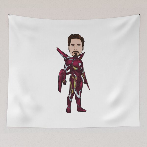 Item preview, Armored Tech Hero Cartoon Character | Futuristic Superhero Fan Art | tony stark  designed and sold by amareshdas008.