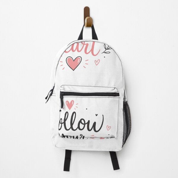 Item preview, Follow Your Heart Cute Motivational Quote Design | Aesthetic Typography Art designed and sold by Sanika arts .