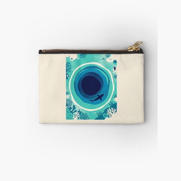 Item preview, Vintage Belize Great Blue Hole Ocean Art designed and sold by DuckOddity.