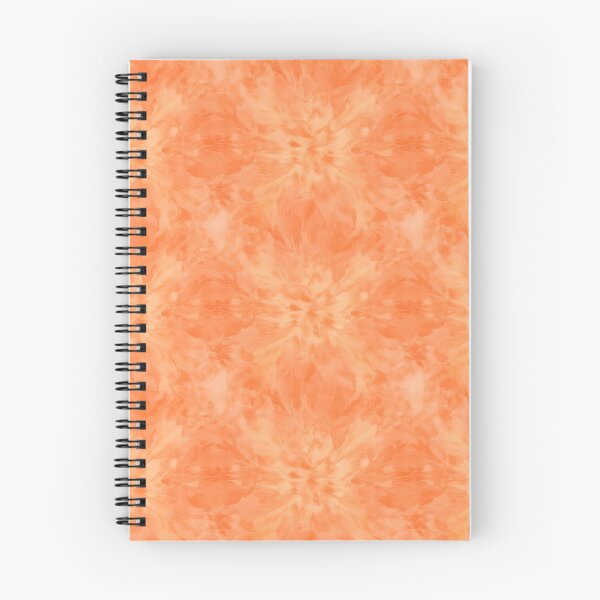 Item preview, Soft Orange Floral Leaves Pattern designed and sold by SassyArtistry.