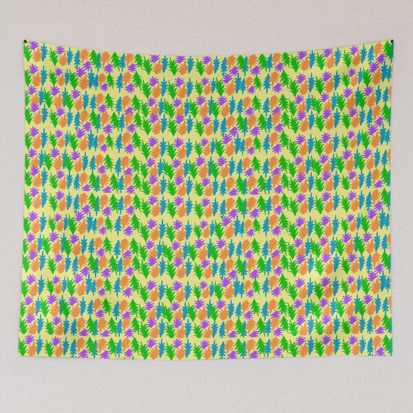 Item preview, Modern abstract forest seamless background designed and sold by AjjimaJKM.