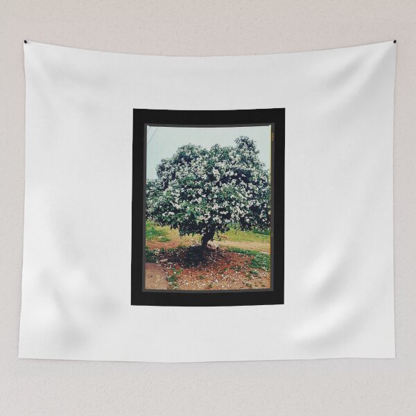 Item preview, Tree filled with ful of white flower  designed and sold by TruptiLokhande7.