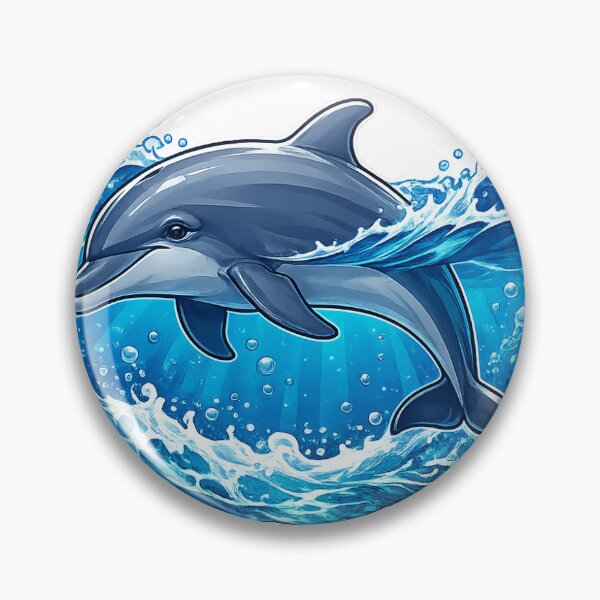 Item preview, Dolphin Swimming designed and sold by NR Graphics.