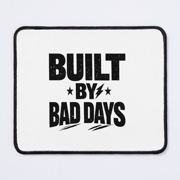 Item preview, Built By Bad Days – Motivational Quote Sticker designed and sold by Lovestickerco.