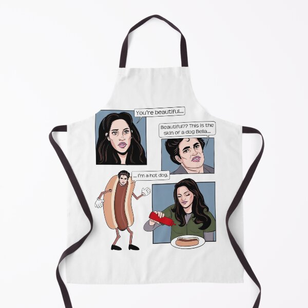 Item preview, You’re Beautiful… This Is The Skin Of A Dog Bella Funny Twilight Hot Dog Meme designed and sold by Dela3.