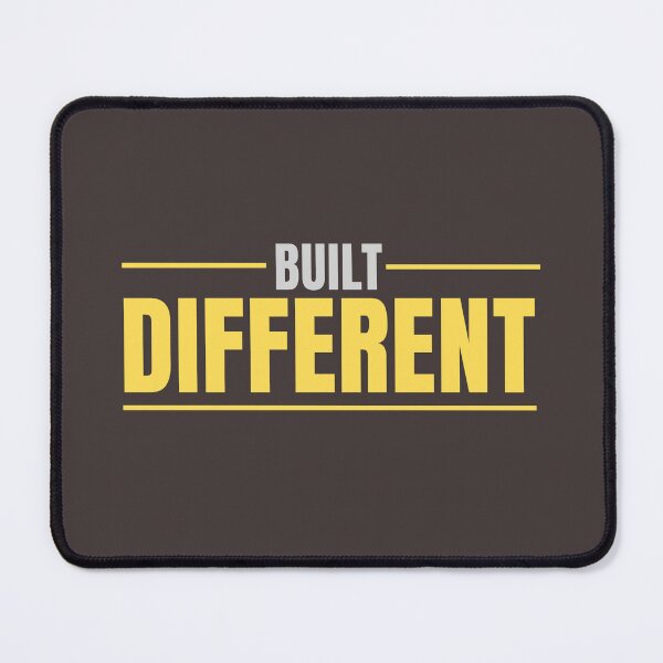 Item preview, Built Different Bold Typography Design designed and sold by HeartAndArtShop.
