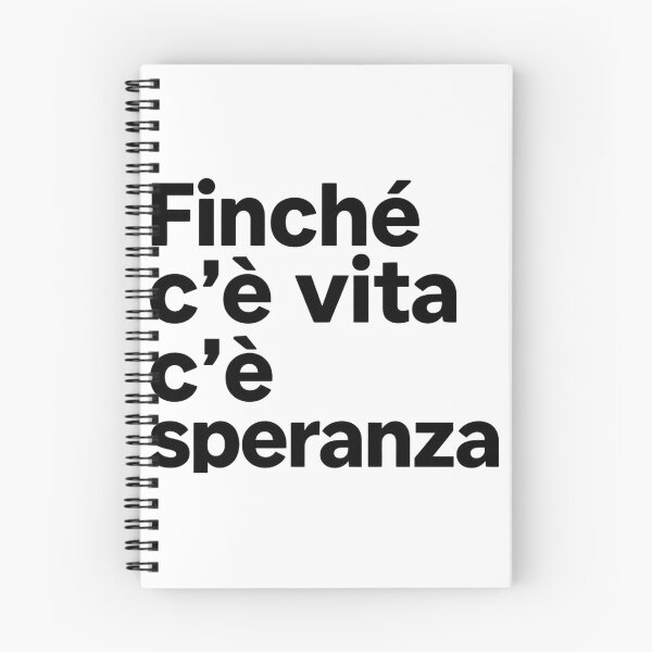 Item preview, Finché c'è vita c'è speranza designed and sold by LaughandLaugh.