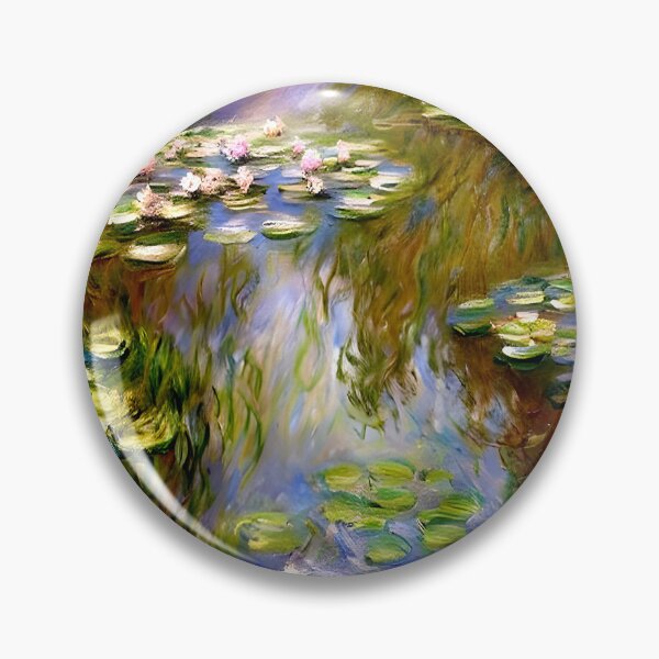 Item preview, Water Lilies: Impression of Reflections & Blossoming Surfaces (42) designed and sold by artdesignsnow.