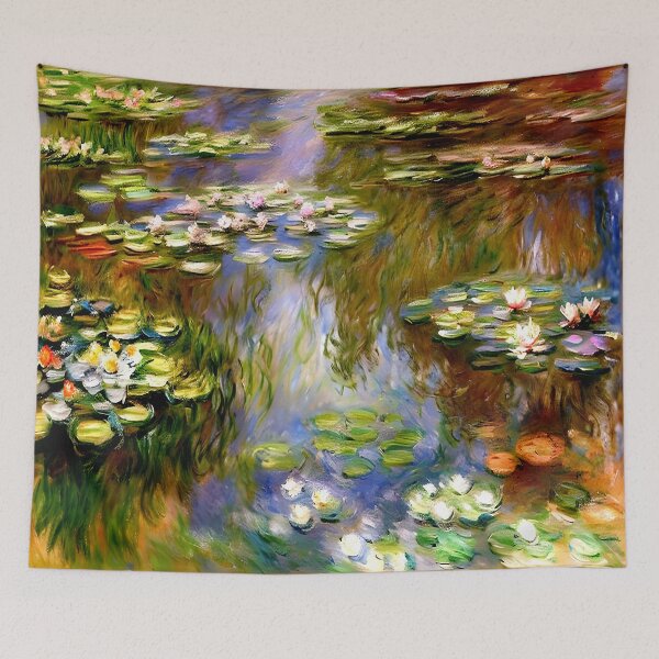 Item preview, Water Lilies: Impression of Reflections & Blossoming Surfaces (42) designed and sold by artdesignsnow.