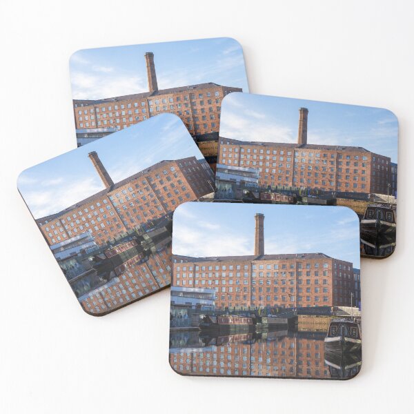 Item preview, View of the New Islington Marina old warehouse buildings in Manchester designed and sold by WorldScenery.