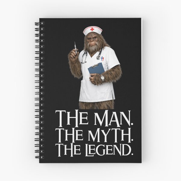 Item preview, Male Nurse (Murse) - The Man. The Myth. The Legend. designed and sold by Giddy Bear Gifts.