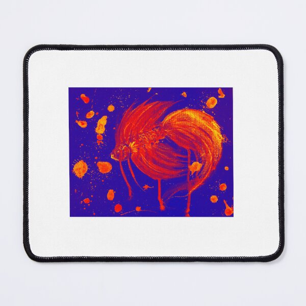 Item preview, Vibrant Red Splatter Betta designed and sold by tremayneaum.