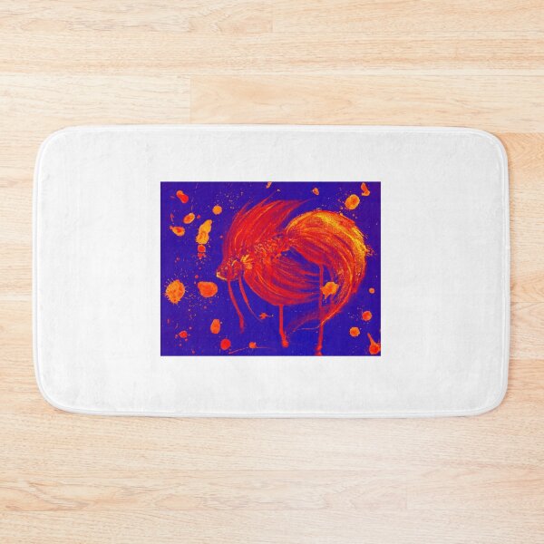 Item preview, Vibrant Red Splatter Betta   designed and sold by tremayneaum.