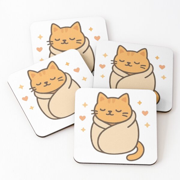 Item preview, Sleepy Cat – Cozy Low Energy Mood designed and sold by vigzhifushions.