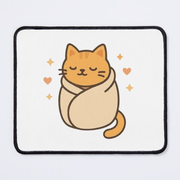 Item preview, Sleepy Cat – Cozy Low Energy Mood designed and sold by vigzhifushions.