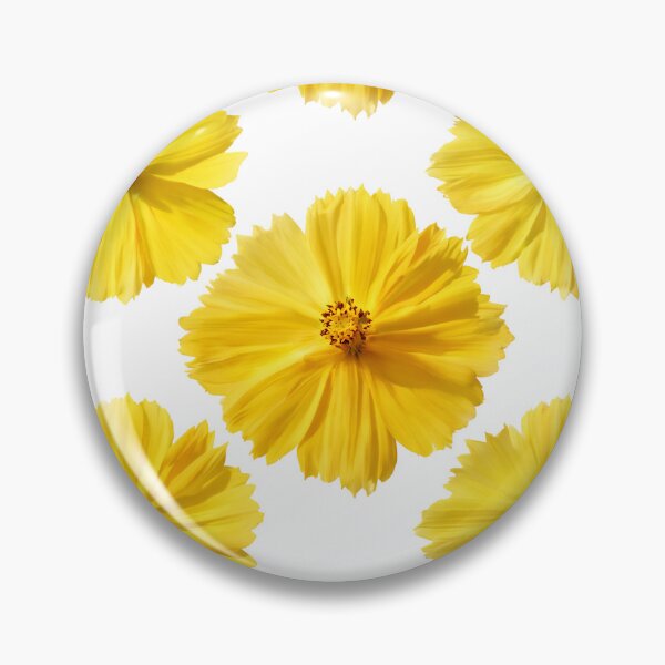Item preview, Vibrant Yellow Wildflowers - Floral Pattern designed and sold by SassyArtistry.