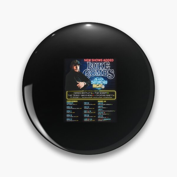 Item preview,  2026 retro Luke Combs My Kinda Saturday Night Tour  designed and sold by EviBenbato.