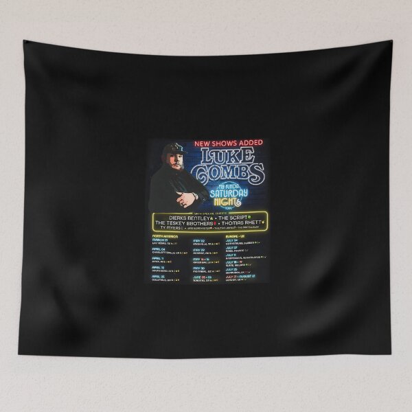 Item preview,  2026 retro Luke Combs My Kinda Saturday Night Tour  designed and sold by EviBenbato.