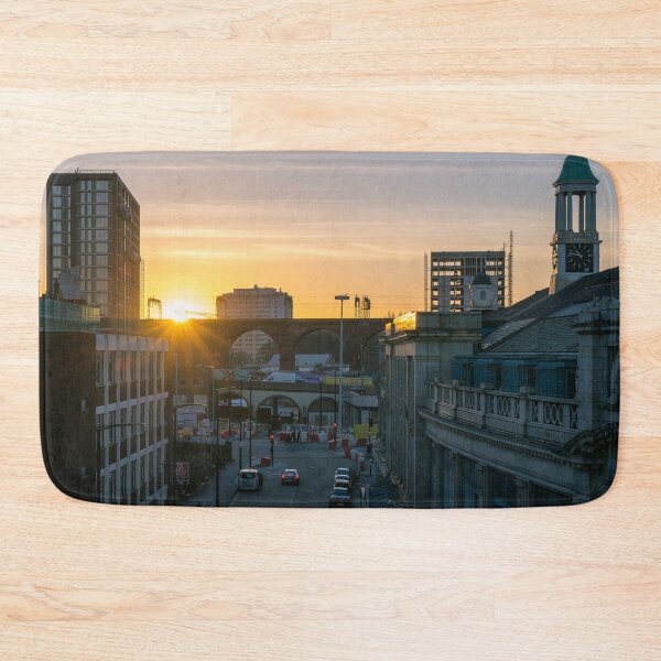Item preview, Sunset view of Stockport city centre in England designed and sold by WorldScenery.