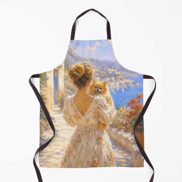 Item preview, Mediterranean Sunshine & Pomeranian Dreams designed and sold by ArcanaAbsolute.