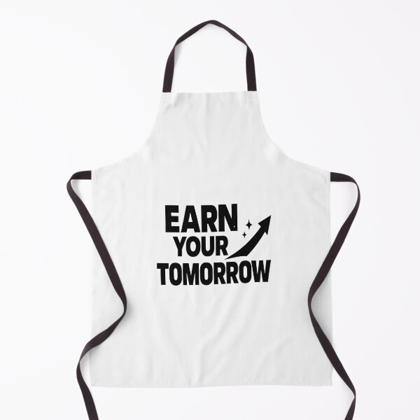 Item preview, Earn Your Tomorrow – Motivational Mindset Quote Sticker designed and sold by Lovestickerco.